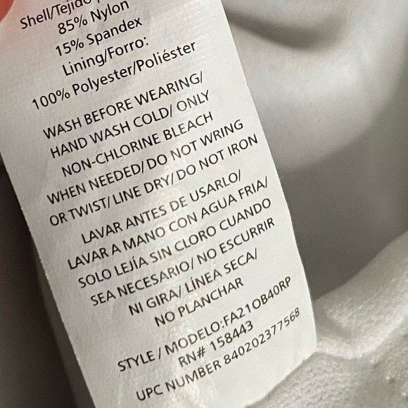 Women’s Floral One-piece One Shoulder Asymmetric Swimsuit Size 20 XXL 2X Plus - Picture 6 of 11